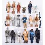 Eighteen Loose 1st /2nd & 3rd Wave Vintage Star Wars Figures