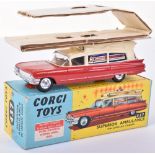 Corgi Toys 437 Superior Ambulance on Cadillac Chassis