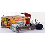 Marx (Hong Kong) Tinplate Fred Flintstone Flivver remote control Stone-age car