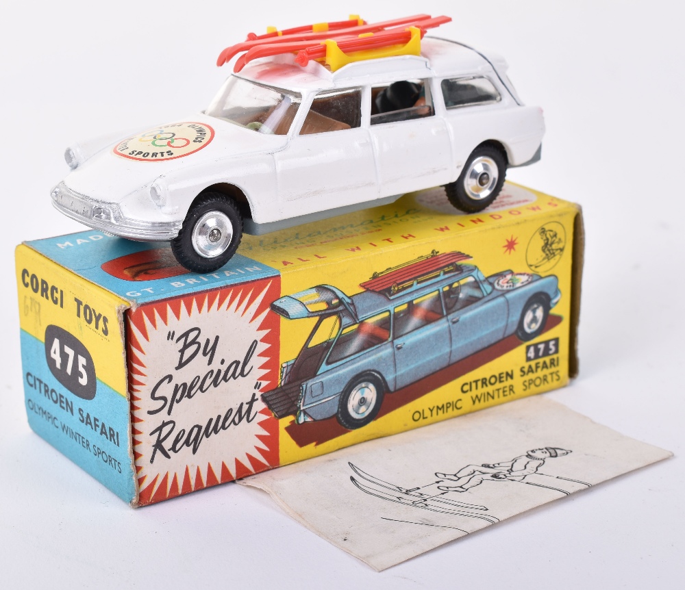 Corgi Toys 475 Citroen Safari 1964 Winter Olympics