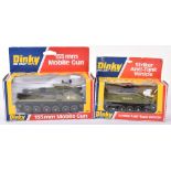 Two Boxed Dinky Military Models