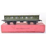 Hornby 0 Gauge Pre-war No.2 SR 3rd Class Corridor Coach