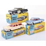 Three Boxed Corgi Toys USA Cars