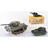 Gama (Germany) T99 Russian Army Tinplate Clockwork Tank