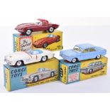 Three Boxed Corgi Toys Cars