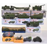 A Quantity of Play-worn Military Dinky Toys,