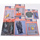 Palitoy Vintage Action Man Carded Accessories Equipment Centre sets