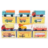 Six Boxed Matchbox Regular Wheel Models