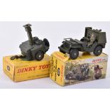 Two Boxed French Dinky Military Models