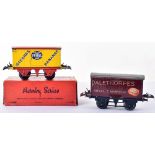 Hornby Series two 0 gauge Private Owners vans