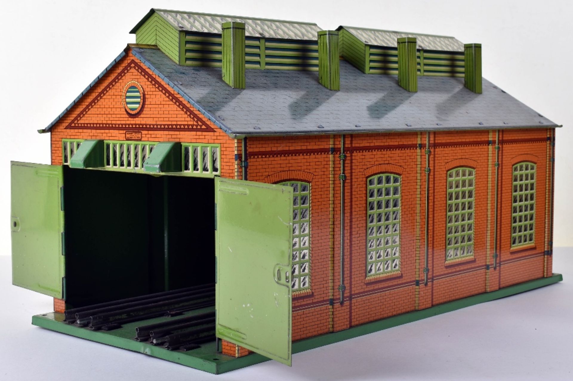 Hornby Series 0 gauge boxed E2E Engine Shed - Image 3 of 3