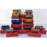 Hornby Series 0 gauge boxed rolling stock