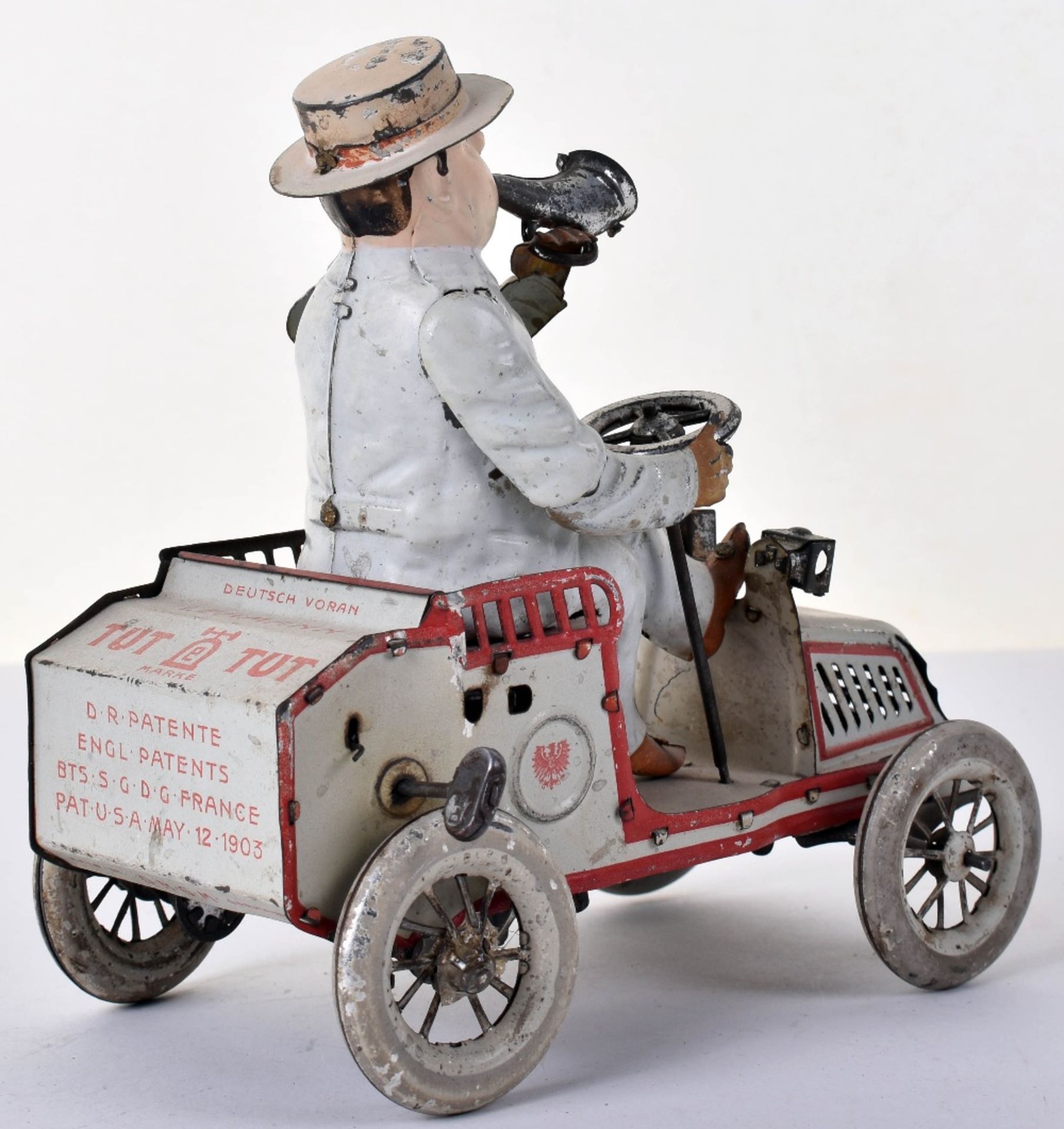 Lehmann Tinplate clockwork 490 ‘TUT TUT’ Automobile - Image 2 of 3