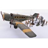 Tinplate German Tri Motor Aircraft Tipp & Co