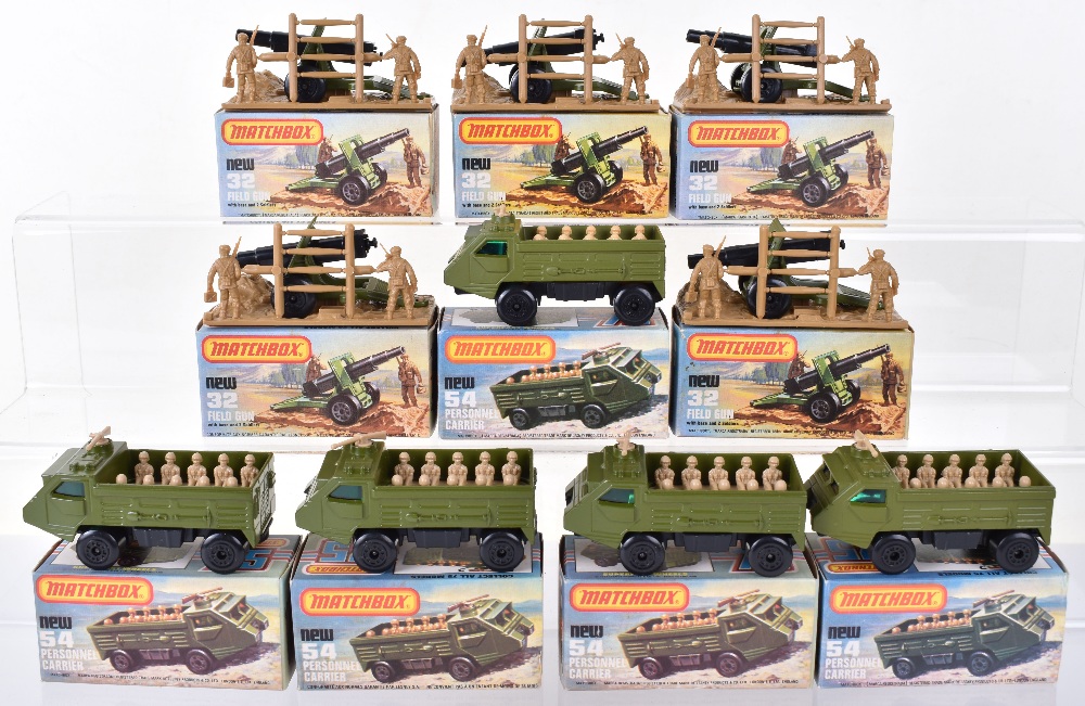 Ten Military Matchbox Superfast Boxed Models - Image 2 of 2