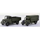 Dinky three repainted Military vehicles