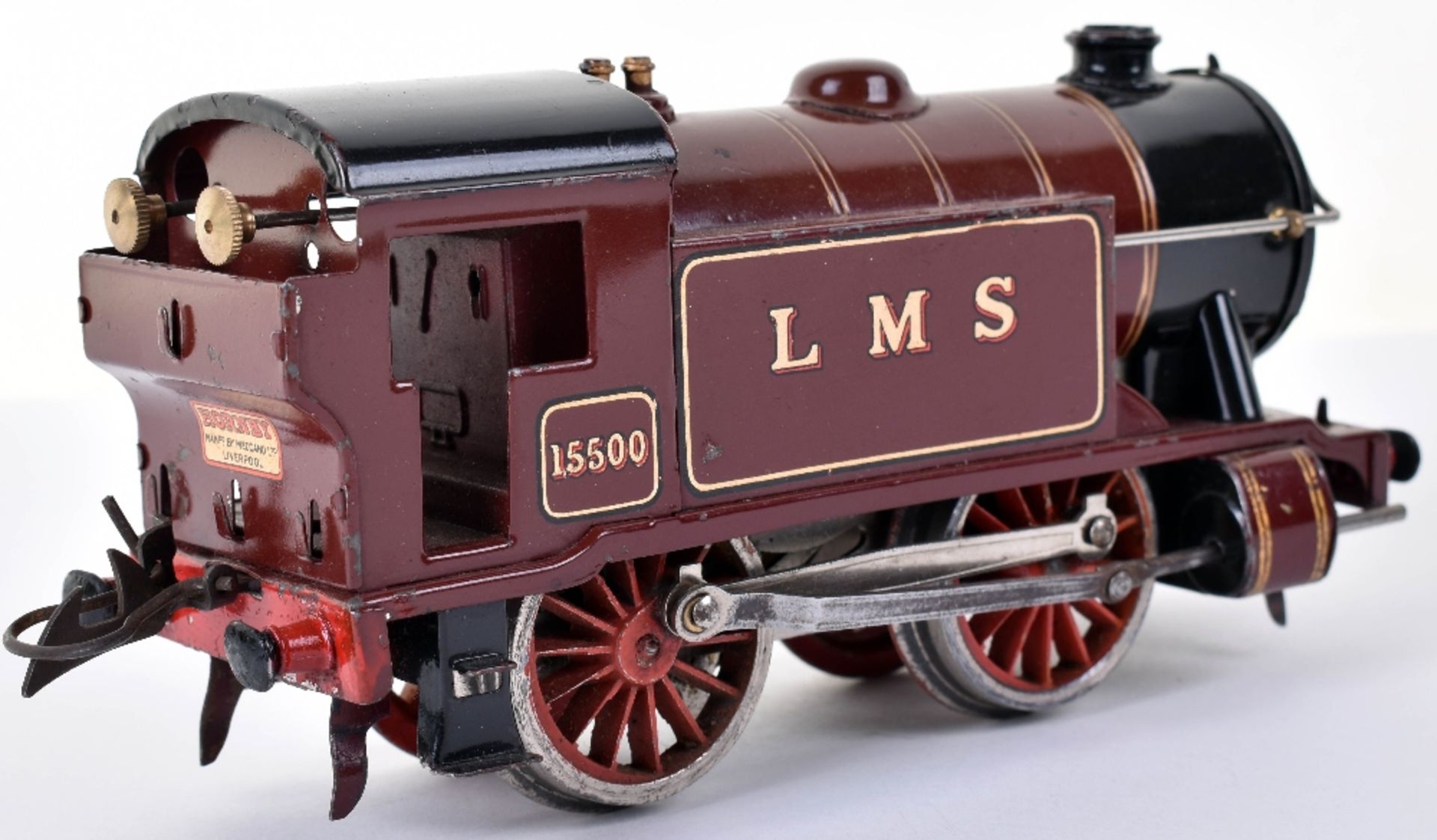 Hornby Series 0 gauge c/w 0-4-0 No.1 LMS Special Tank engine - Image 3 of 3