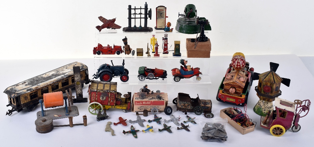 Playworn Tinplate and other toys - Image 2 of 2