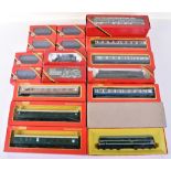 Tri-ang Hornby and Hornby Railways 00 gauge boxed locomotives and coaches