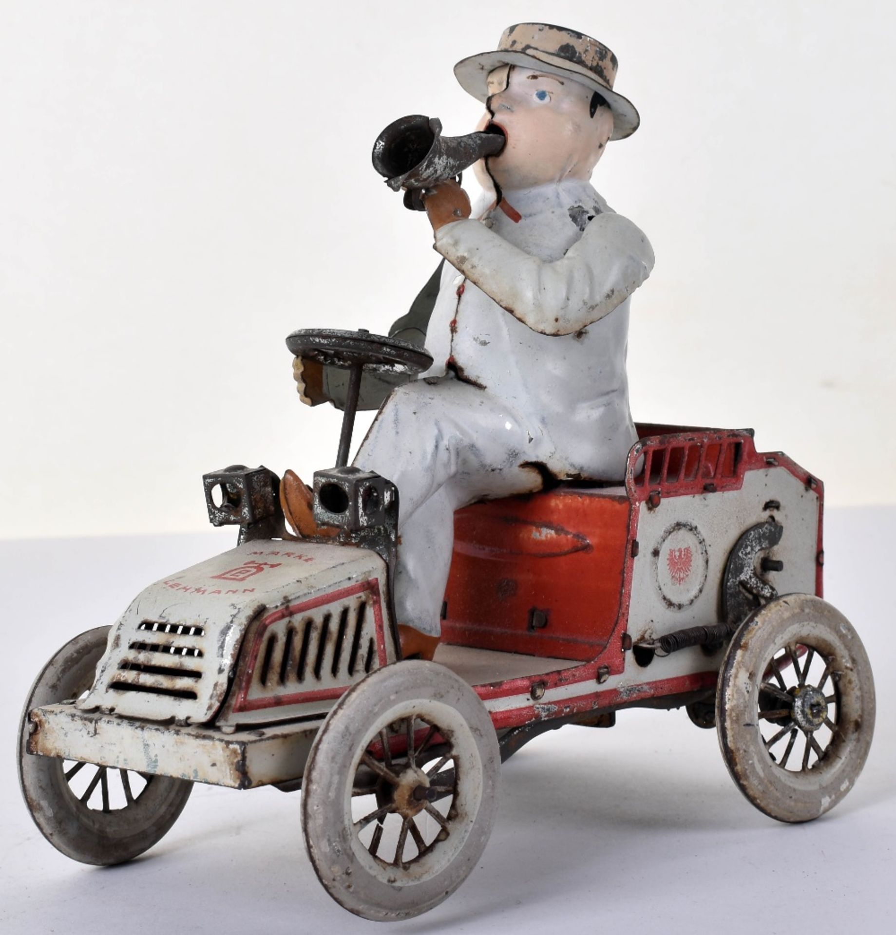 Lehmann Tinplate clockwork 490 ‘TUT TUT’ Automobile - Image 3 of 3