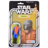 Palitoy Vintage Star Wars 20 Back Walrus Man Carded Action Figure