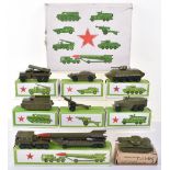 Russian Military Diecast Vehicles Gift Set