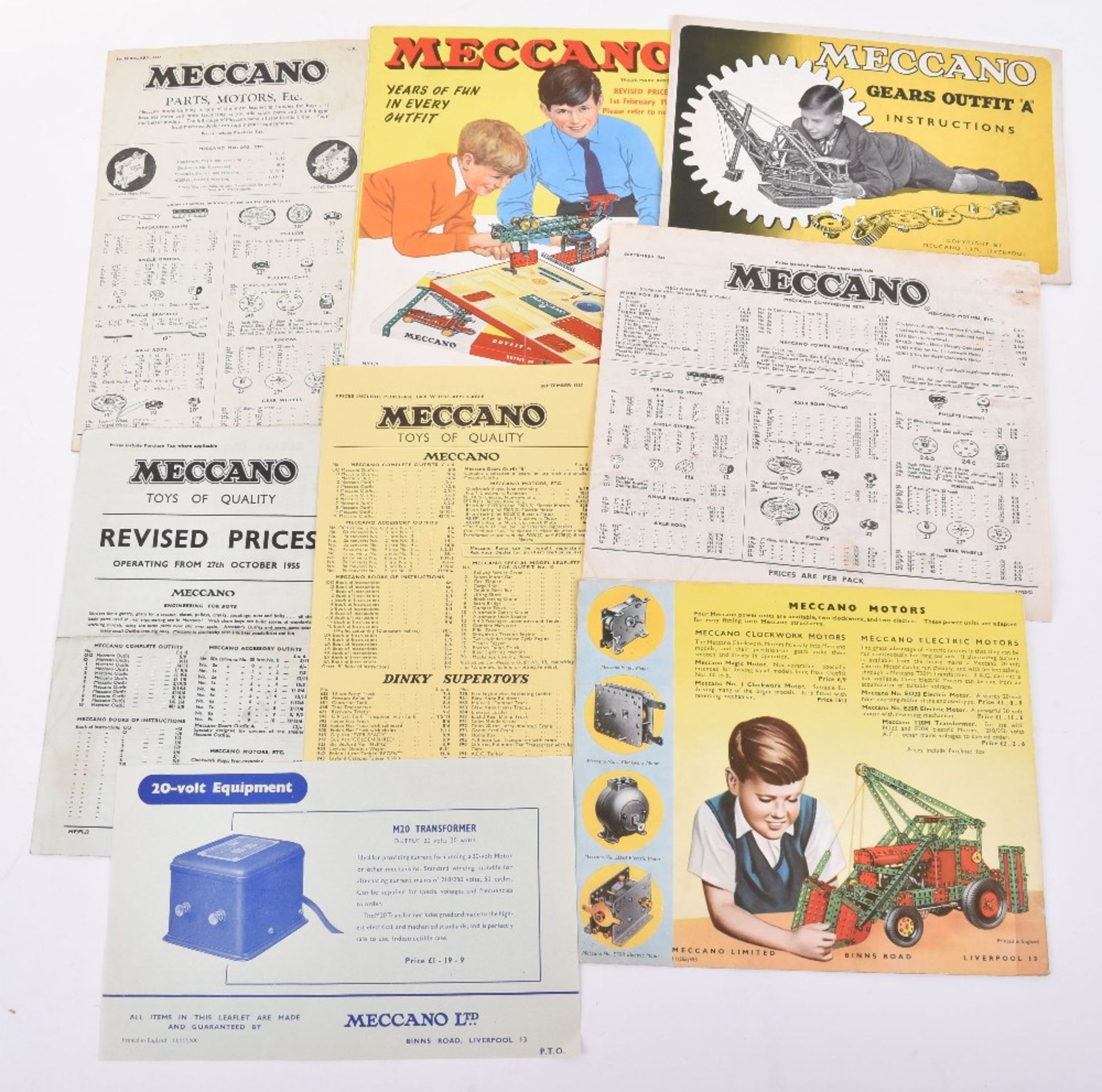 Quantity of Meccano Catalogues/Leaflets - Image 3 of 3