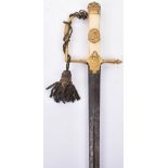 ^ Rare naval officer’s sword, late 18th century