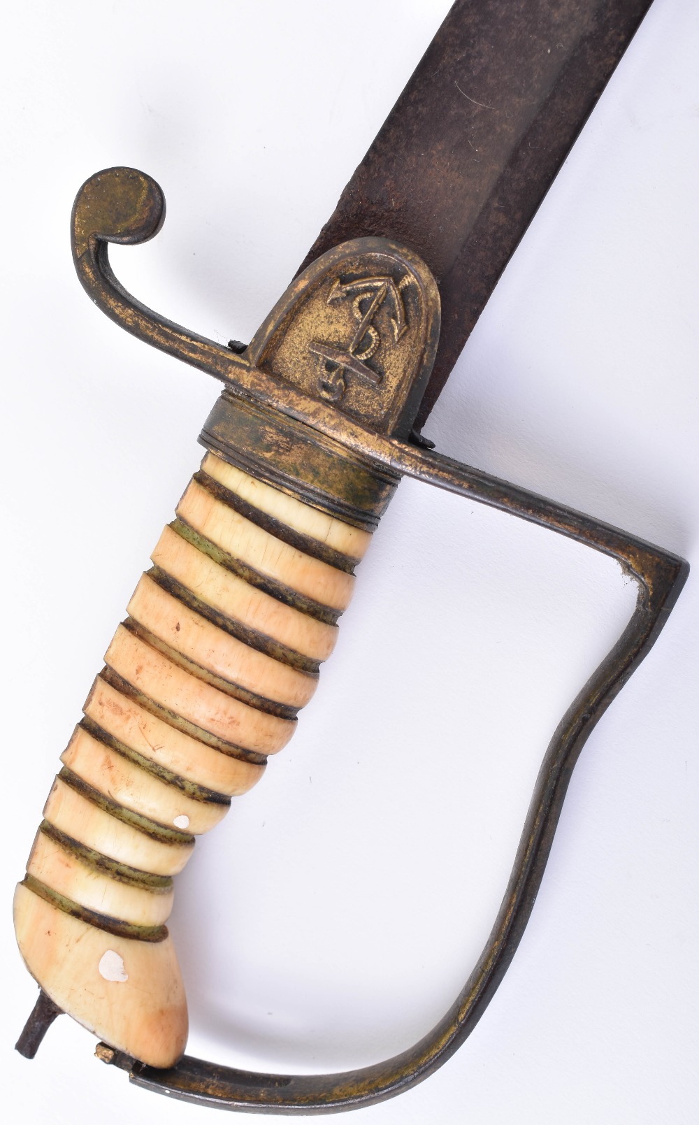 ^ Georgian regulation sword for Flag officer, Captain or Commander c.1800 - Image 8 of 11