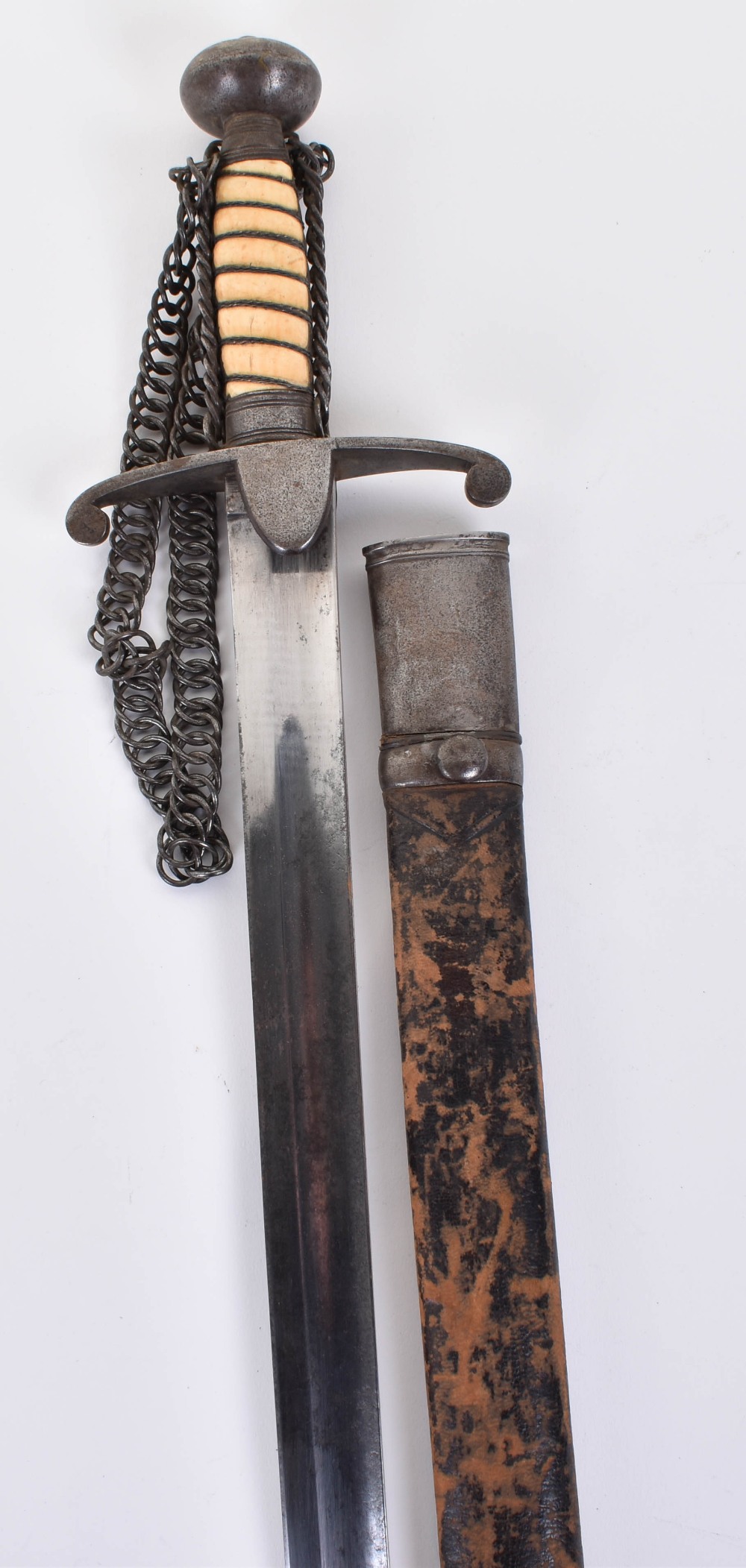 ^ Rare Scottish-Indian officer’s sword probably for cavalry use, early 19th century