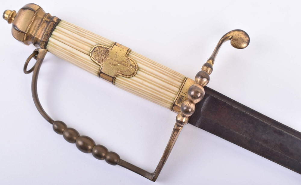 ^ Georgian naval officer’s sword c.1800 - Image 3 of 11
