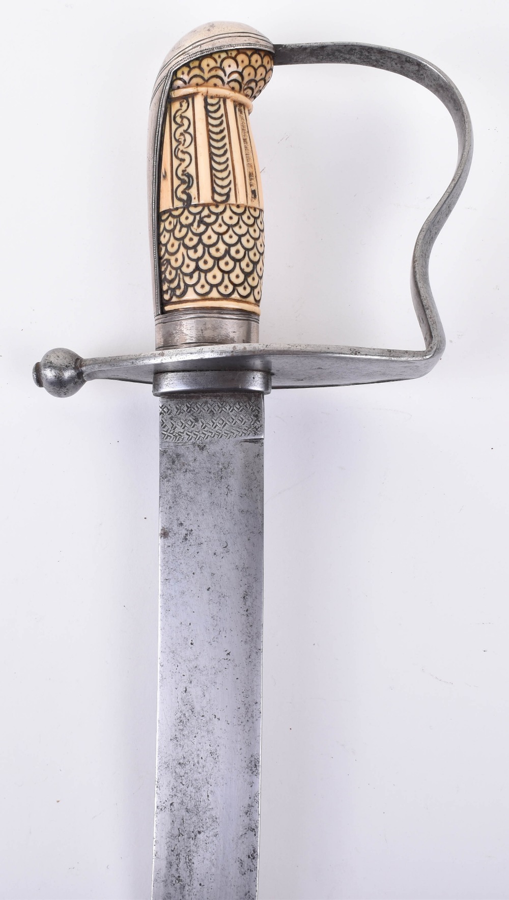 ^ Very unusual Indian Cavalry officer's "second option" sword of 1796 pattern type - Image 2 of 13