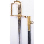 ^ Naval officer’s dress sword c.1812-1825,