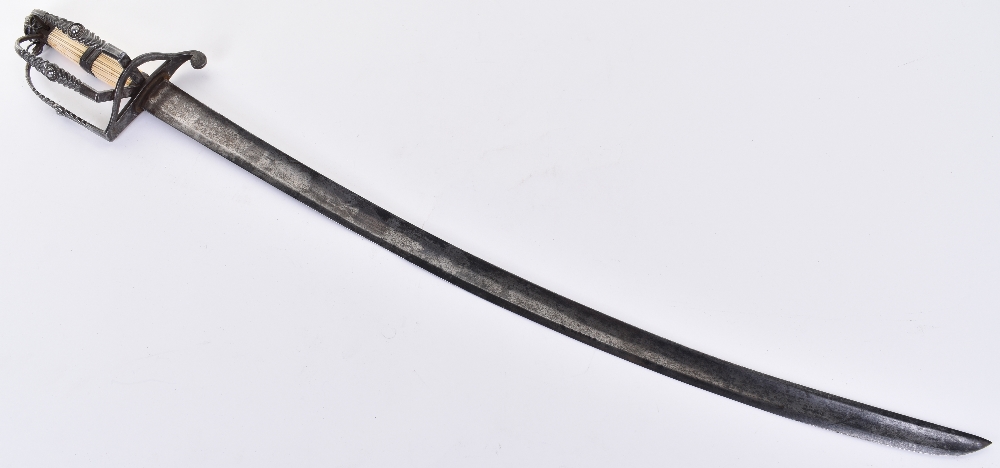 ^ Rare and unusual Georgian Dragoon officer’s sword c.1785-1797 - Image 14 of 15