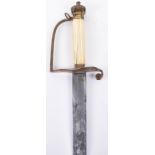 ^ Infantry officer’s sword spadroon c.1800
