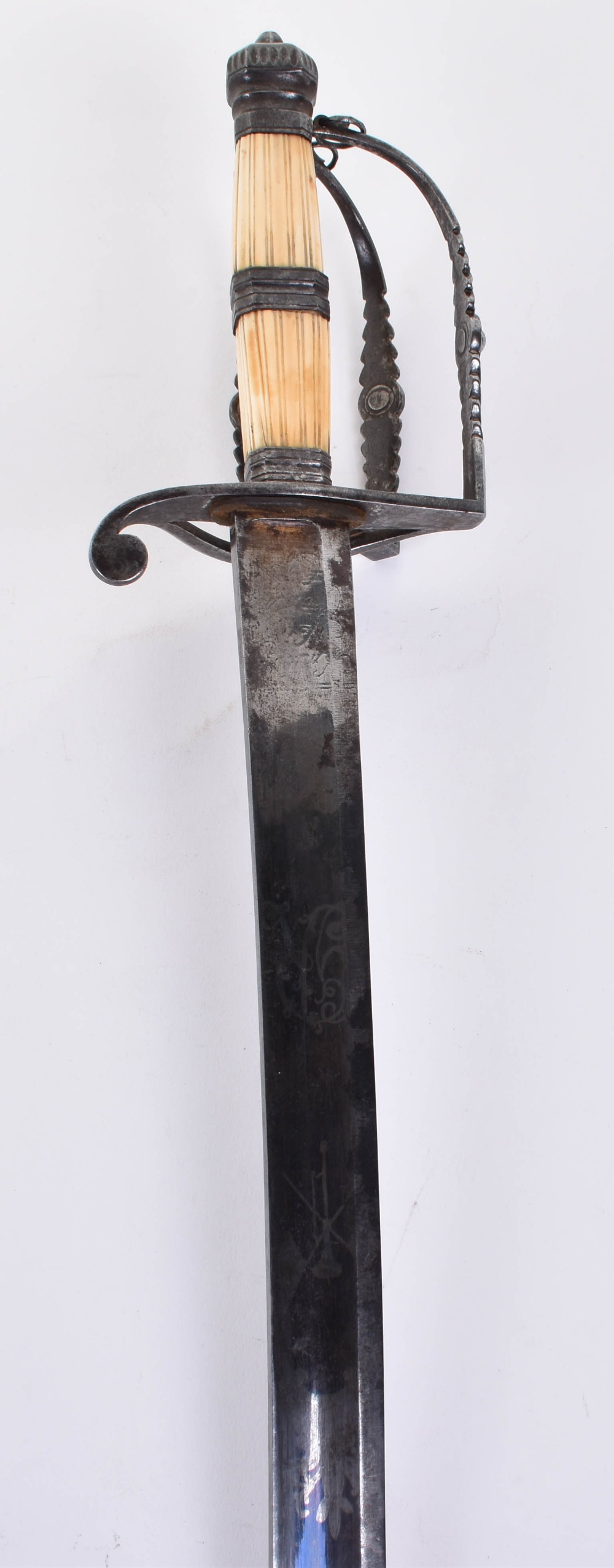 ^ Rare and unusual Georgian Dragoon officer’s sword c.1785-1797 - Image 6 of 15