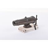 ^ Victorian model of a bronze carronade