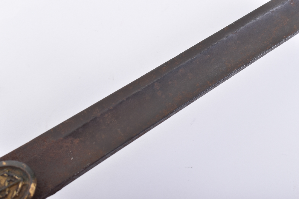 ^ Georgian regulation sword for Flag officer, Captain or Commander c.1800 - Image 7 of 11