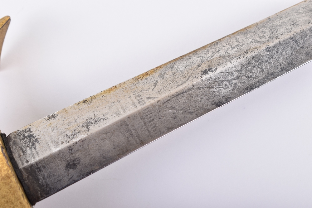 ^ Unusual naval officer’s dirk, first quarter of the 19th century - Image 13 of 16