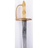 ^ Scarce naval officer’s sword c.1800
