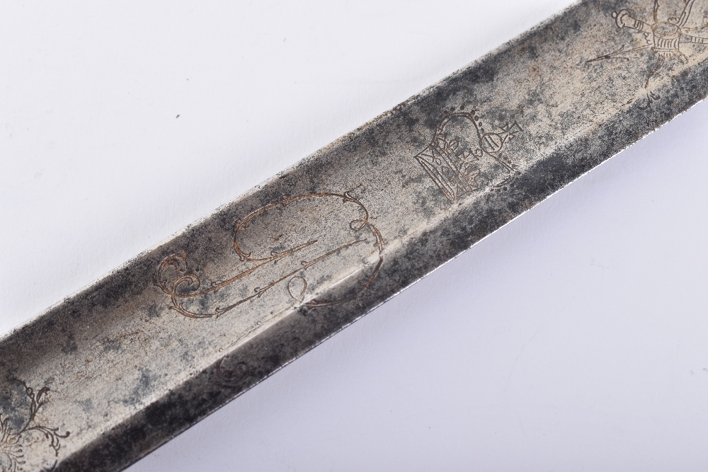 ^ Fine Georgian officer’s dirk for a master - Image 8 of 20