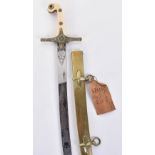 ^ Good 1831 pattern general officer’s sword of General Sir George Balfour