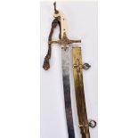 ^ 1831 Pattern general officer’s sword of Major Richard Baker, First Portuguese Regiment of Queen’s