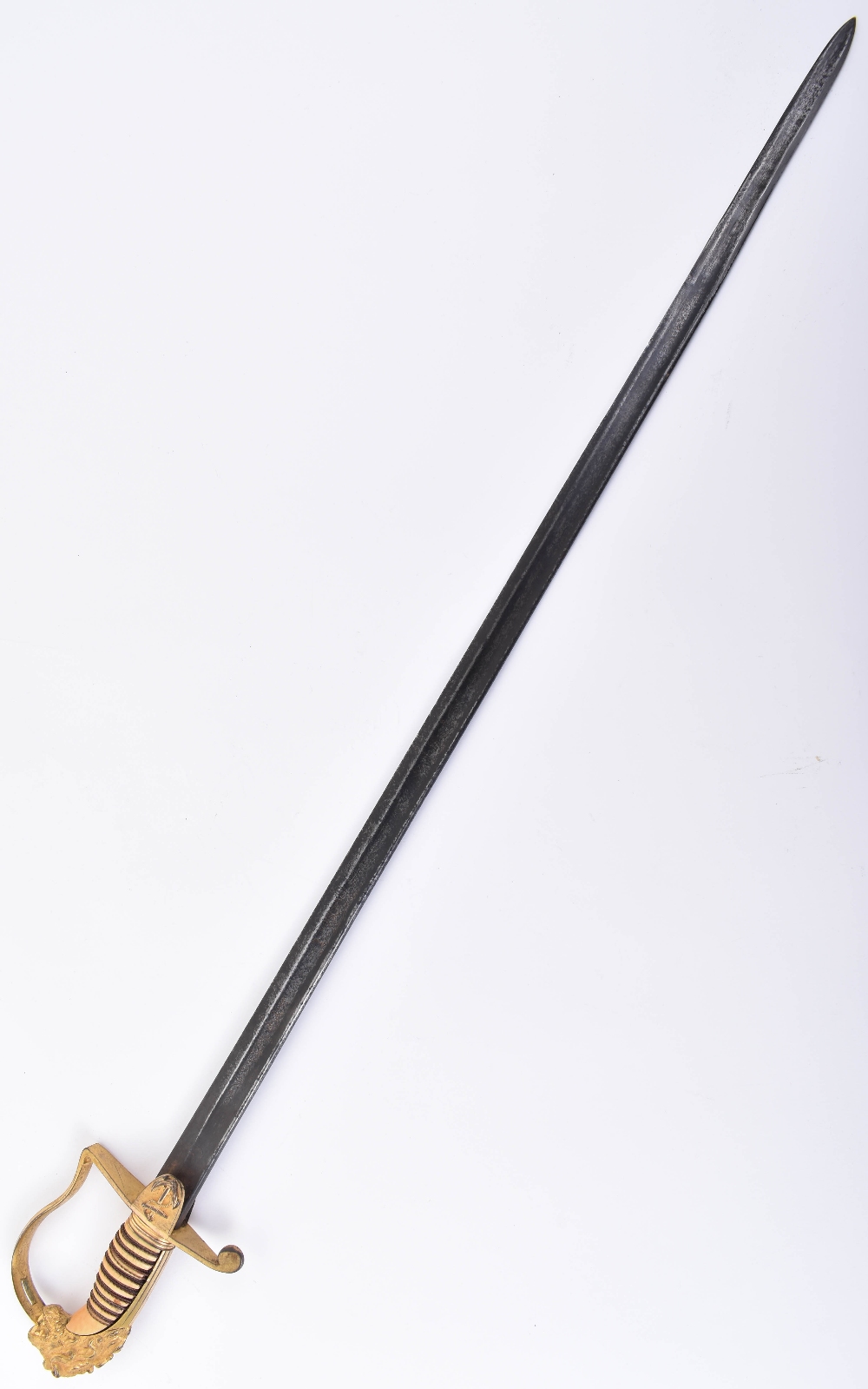 ^ Unusual naval officer’s sword for Flag officer, Captain or Commander, first quarter of the 19th ce - Image 14 of 14