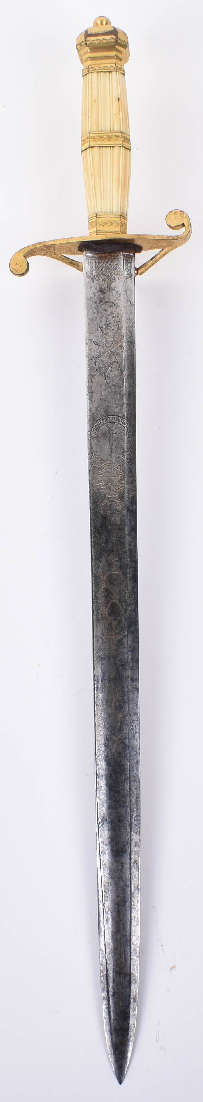 ^ Fine Georgian officer’s dirk for a master - Image 20 of 20