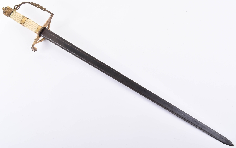 ^ Georgian naval officer’s sword c.1800 - Image 11 of 11