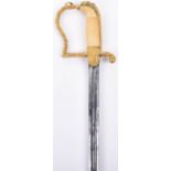 ^ Naval officer’s dress sword c.1812-1825