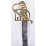 ^ Rare Georgian sword possibly for a naval officer c.1790-1800
