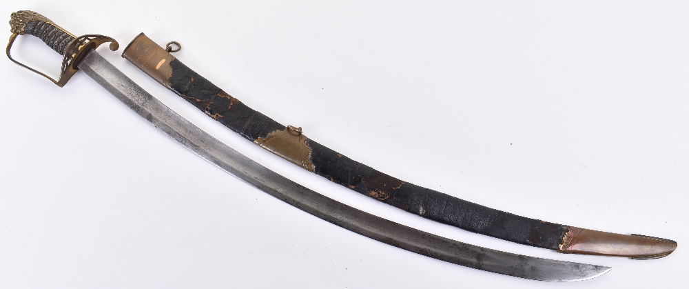 The sword of Captain James Molineaux Royal Navy c.1800 - Image 4 of 8