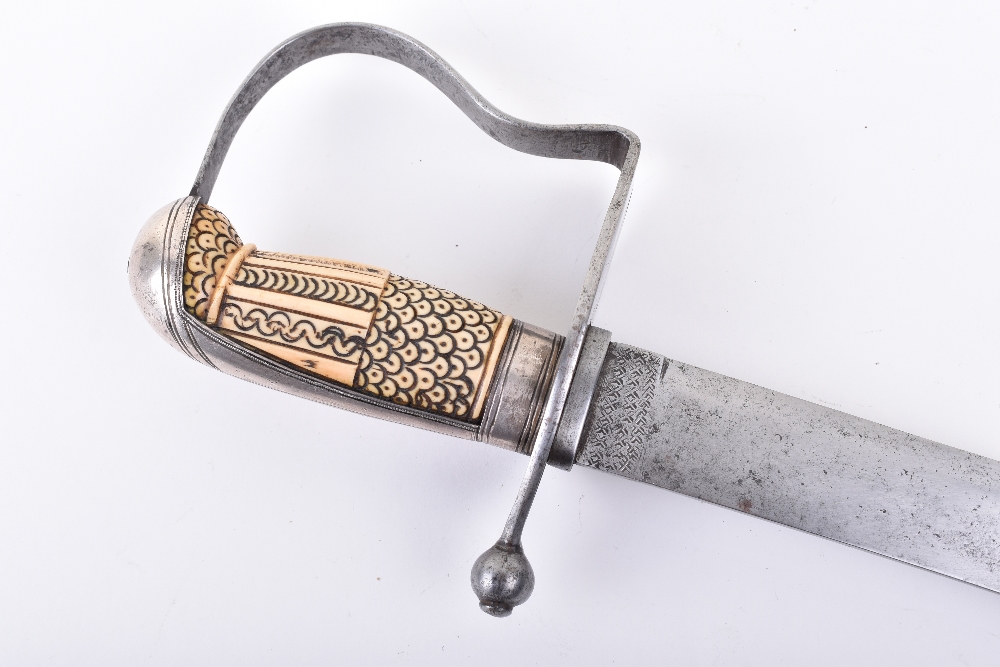 ^ Very unusual Indian Cavalry officer's "second option" sword of 1796 pattern type - Image 3 of 13